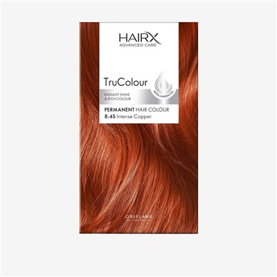 Cтойкая краска для волос HairX TruColour Интенсивный медный