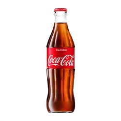Напиток Coca-Cola Classic в стекле 330мл. Грузия
