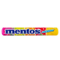 Жевательные конфеты Mentos Roll Rainbow 29гр.