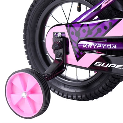 Велосипед 12" Krypton Super KS01VP12 фиолетово-розовый