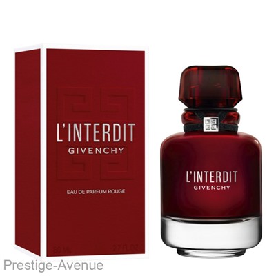 Givenchy L`Interdit edp Rouge for women 80 ml