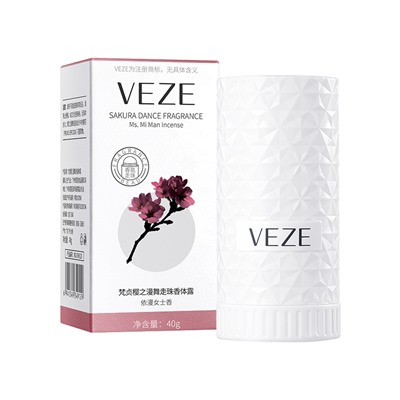 Дезодорант-лосьон шариковый с ароматом Сакуры VEZE Sakura Dance fragrance, 40 гр