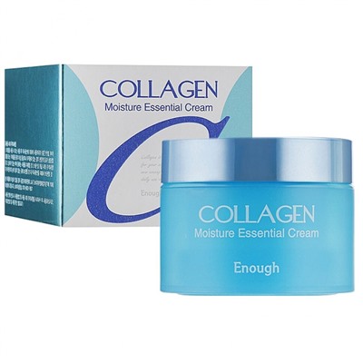 КРЕМ ДЛЯ ЛИЦА УВЛАЖНЯЮЩИЙ С КОЛЛАГЕНОМ COLLAGEN MOISTURE ESSENTIAL CREAM, 50мл ENOUGH