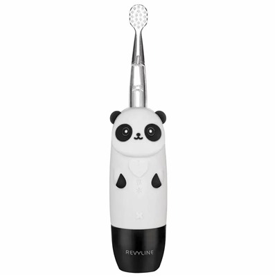 Детская электрическая звуковая зубная щетка RL 025 Baby Panda 1+, чёрная