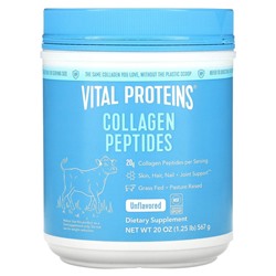 Vital Proteins, пептиды коллагена, без вкусовых добавок, 567 г (1,25 фунта)