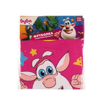 Футболка c коротким рукавом БУБА р-р 98 RIKI KIDS в кор.50шт