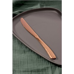 Нож столовый из нержавеющей стали Magistro «Эми», h=22,5 см, на подвесе, цвет бронзовый