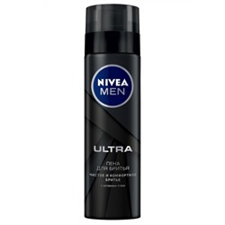 Nivea пена д/бр (88579) ULTRA с активным углем 200мл