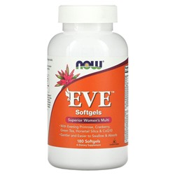 NOW Foods, EVE, превосходные мультивитамины для женщин, 180 капсул