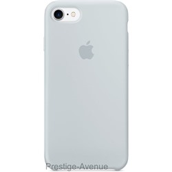 Силиконовый чехол для iPhone 7/8  -Сине-серый (Blue Grey)