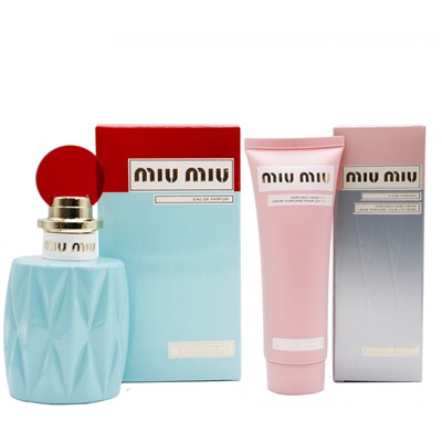 Подарочный набор Miu Miu eau de parfum - Духи 100 ml + Крем для рук 75 ml