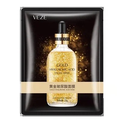 Veze Маска-салфетка с золотом 24k pure gold, 25гр