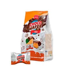 Конфеты Choco Wafer Orange 140гр