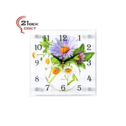Часы настенные "21 Век" "Полевые цветы 2525-1148