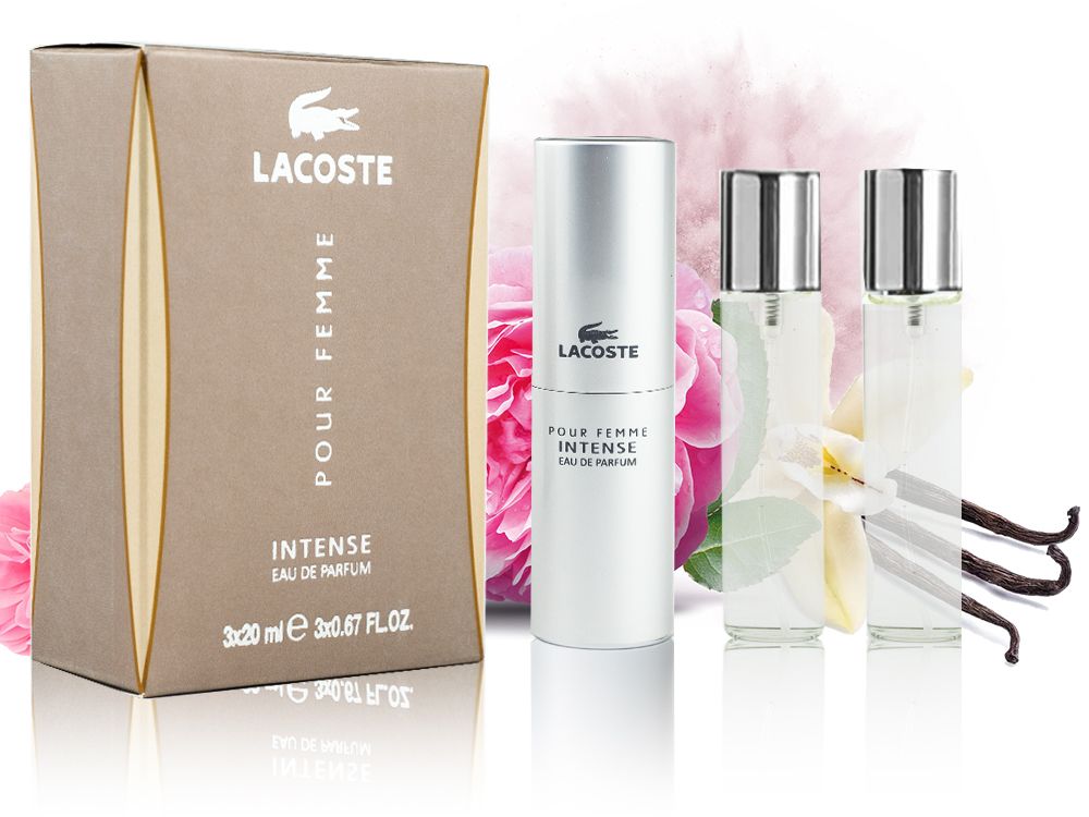 Lacoste Pour Femme Intense Edp 3x20 ml