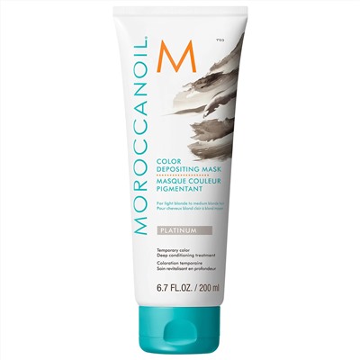 Moroccanoil тонирующая маска color depositing platinum 200мл