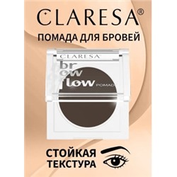 Claresa Brow Flow Помада для бровей тон 03 Brunette