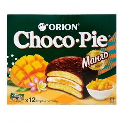 Печенье Манго Choco-Pie №12 360гр.