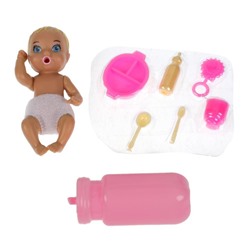 Набор аксессуаров с младенцем для кукол «София»