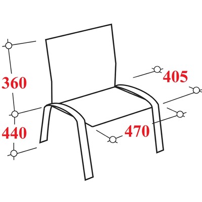 Стул КО_EChair Rio(ИЗО) РС 10 ткань черная 101, каркас под хром