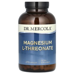 Dr. Mercola, L-треонат магния, 270 капсул