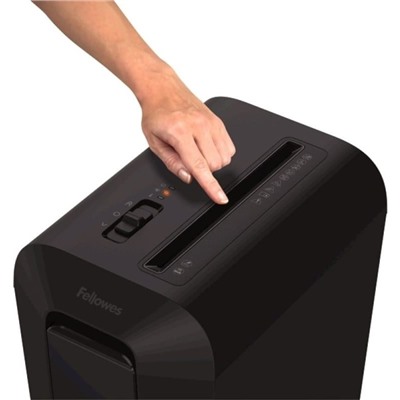 Шредер Fellowes PowerShred LX65 черный (секр.P-4) перекрестный 10лист. 22лтр. скрепки скобы   106692