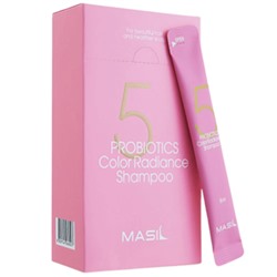 [Истекающий срок годности] Шампунь для волос MASIL с пробиотиками для защиты цвета (пробник) - 5 Probiotics Color Radiance Shampoo, 8 мл*1шт