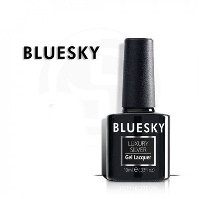 Гель-лак Bluesky Luxury Silver 10мл, тон 107