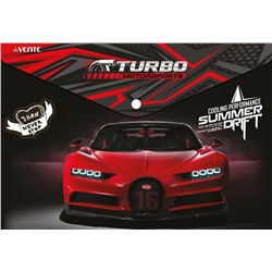 Папка с кнопкой А3 "deVente.Turbo" 455*325мм 200мкм 3079284