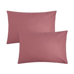 Комплект наволочек "Этель" цв.розовый, 50х70 см - 2 шт, 100% хлопок, бязь