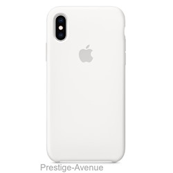 Силиконовый чехол для iPhone XS Max -Белый (White)