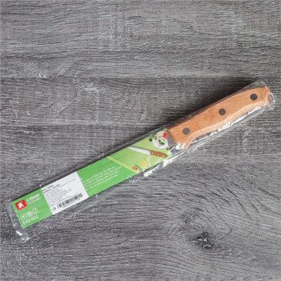 Нож кухонный 28х16 см/ручка дерево/ C43-602 /уп 360/