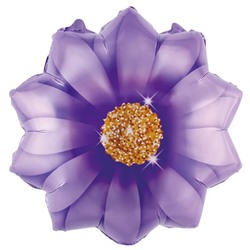 Шар Фигура, Цветок, Фиолетовый / Flower violet (в упаковке)