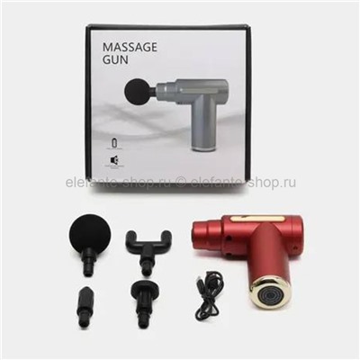 Массажер ударный для тела Massage Gun WA-109 Red (96)