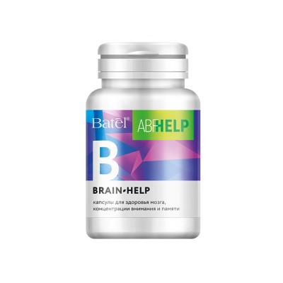 Капсулы для здоровья мозга, концентрации внимания и памяти ABF-HELP