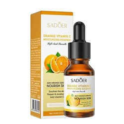 SADOER  Эссенция для лица Orange & Vitamin CУвлажняющая ЮДЗУ и ВИТАМИН С  15мл  (SD-81624)