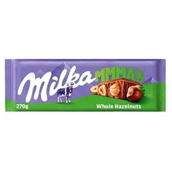 Шоколад Milka MAX Whole Hazelnuts 270гр