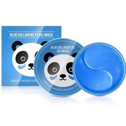 Гидрогелевые патчи для глаз Enbow Сrystal Blue Collagen Gel Eye Mask  с коллагеном