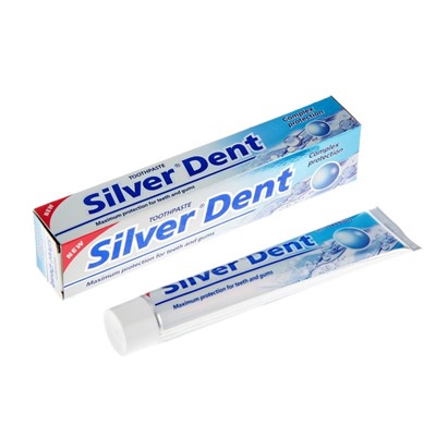 Паста зубная Silver dent Тройное действие, 100 г