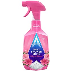 Средство для мытья душевых кабин Astonish Daily Shower Shine (гибискус) 750 мл