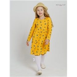 Платье Тиана одуванчики на желтом 110/желтый/100% хлопок