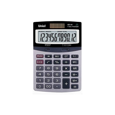 Калькулятор Uniel UD-44 CU253