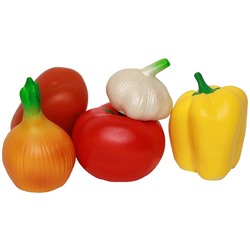 Набор резиновых игрушек Овощи СИ-317 в Самаре