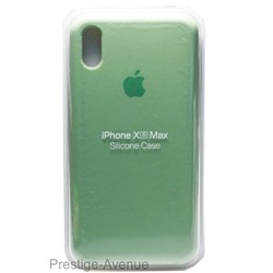 Силиконовый чехол для iPhone XS Max мятный