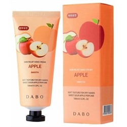 Крем для рук Dabo Skin Relief Apple Hand Cream 100ml с экстрактом яблока