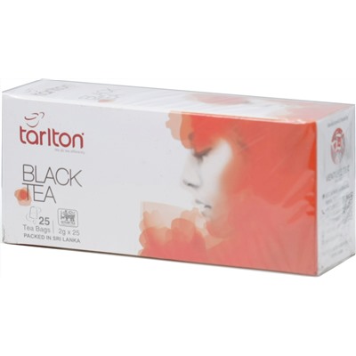 TARLTON. Black Tea карт.пачка, 25 пак.