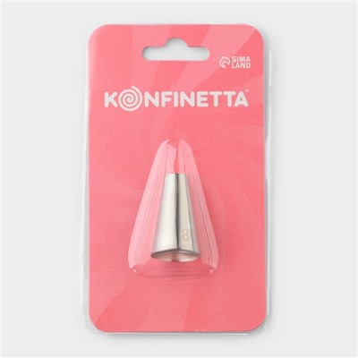 Насадка кондитерская KONFINETTA, d=1,8 см, № 80