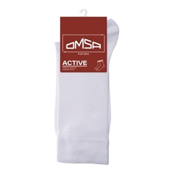 Носки мужские летние OMSA ACTIVE, размер 39-41, цвет bianco