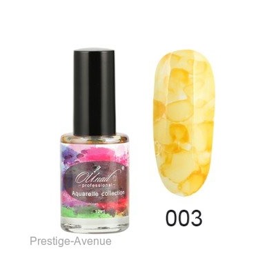 Акварельный гель OU Nail Aquarelle collection арт. 003