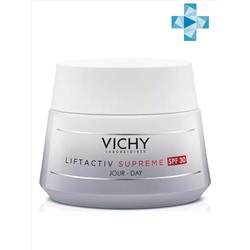 Виши Антивозрастной крем против морщин и для упругости кожи лица Supreme SPF 30, 50 мл (Vichy, Liftactiv)